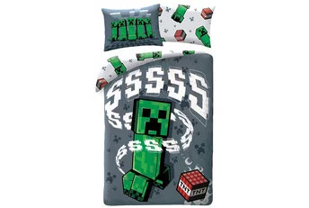Minecraft Dekbedovertrek TNT - Katoen - Gratis bezorgd