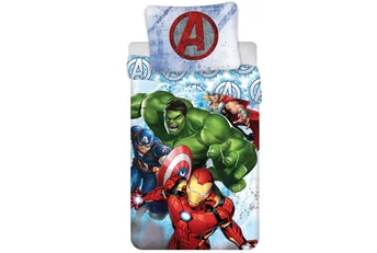 Marvel Avengers Dekbedovertrek, Heroes - Katoen
