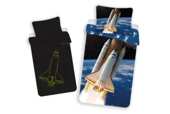 Space dekbedovertrek - Katoen - Gratis bezorgd