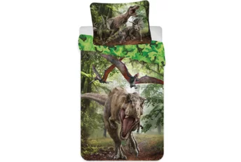 Jurassic World Dekbedovertrek Forest - Polyester