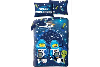 Lego Dekbedovertrek Space Explorers - Polyester
