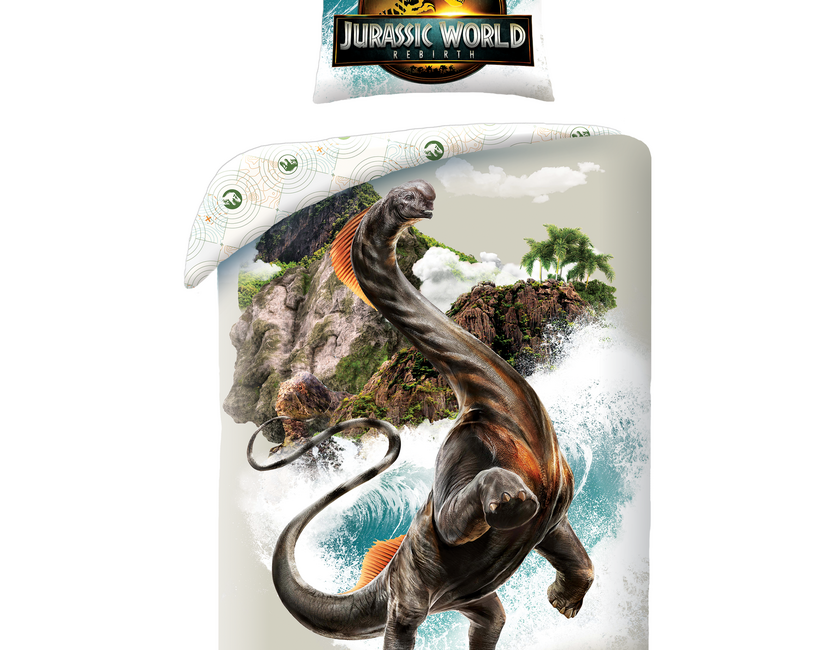 Jurassic World Dekbedovertrek Titanosaurus - 140 x 200 cm + 70 x 90 cm - Polyester