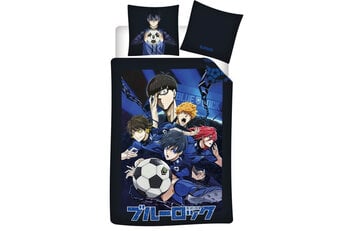 Blue Lock Dekbedovertrek Soccer - Polyester - Gratis bezorgd