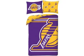 LA Lakers Dekbedovertrek Ball - Polyester - Gratis bezorgd