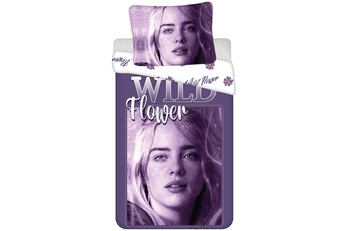 Billie Eilish Dekbedovertrek, Wild Flower - Katoen