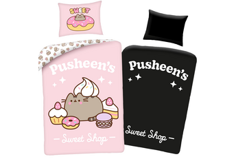 Pusheen Dekbedovertrek Glow in the Dark, Sweet - Katoen