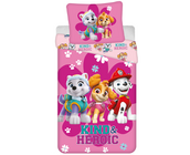 PAW Patrol Dekbedovertrek, Heroic - Eenpersoons - 140 x 200 cm  - Katoen