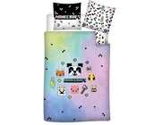 Minecraft Dekbedovertrek, Animals - Eenpersoons - 140 x 200 + 63 x 63 cm - Polyester
