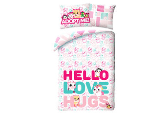 Adopt Me Dekbedovertrek, Hello - Katoen - Gratis bezorgd
