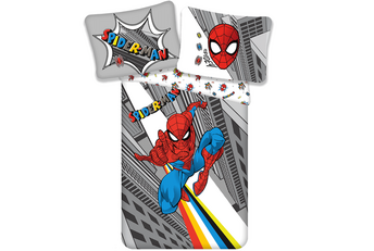 Spiderman Dekbedovertrek Pop - Katoen - Gratis bezorgd