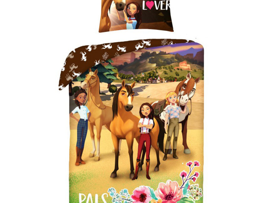 Spirit Dekbedovertrek Pals Forever - 140 x 200 cm /  70 x 90 cm - katoen