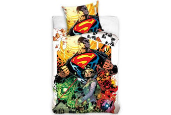 Superman Dekbedovertrek Comic Hero - Katoen - Gratis bezorgd