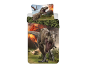 Jurassic World Dekbedovertrek, Vulkaan - 140 x 200 + 70 x 90 cm - Katoen