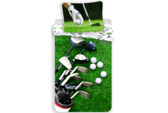 Sport Dekbedovertrek Golf - Groen - Gratis bezorgd