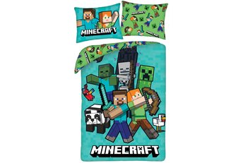 Minecraft Dekbedovertrek Fight Mode - Polyester