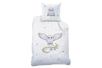 Harry Potter Dekbedovertrek Owl - Katoen - Gratis bezorgd