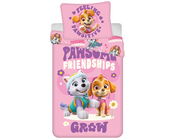 PAW Patrol Dekbedovertrek, Pawsome Friendship - Eenpersoons - 140 x 200 cm  - Polyester