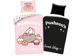 Pusheen Dekbedovertrek Glow in the Dark, Sweet - Katoen