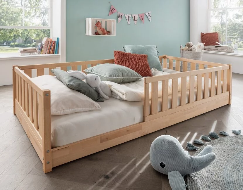 Montessori bedhuisje Fenna 90x200 - beuken