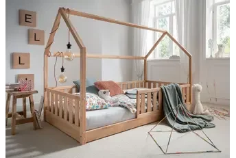 Montessori bedhuisje Fenna 90x200 - beuken
