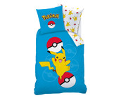 Pokemon Dekbedovertrek Pokeball  - 140 x 200 + 63 x 63 cm - Katoen