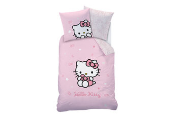 Hello Kitty Dekbedovertrek Cute - Katoen - Gratis bezorgd