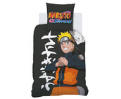 Naruto Dekbedovertrek, Uzumaki - 140 x 200 cm + 63 x 63 cm  - Katoen