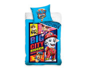 PAW Patrol Dekbedovertrek Big City - 140 x 200 cm + 60 x 70 cm - Katoen