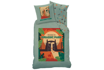 Jurassic World Dekbedovertrek Welcome - Katoen