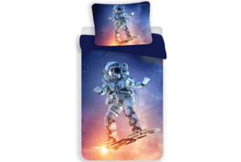 Astronaut Dekbedovertrek Spaceboard Champion - Polyester
