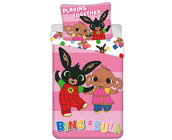 Bing Bunny Dekbedovertrek Playing Together - 140 x 200 cm / 70 x 90 cm - Katoen