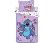 Disney Lilo & Stich Dekbedovertrek Kisses - 140 x 200 cm + 70 x 90 cm - Katoen