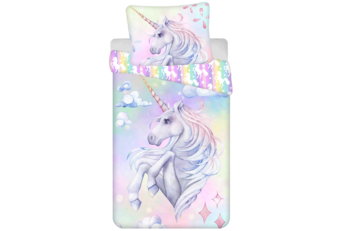 Sweet Home Dekbedovertrek, Unicorn - Katoen - Gratis bezorgd