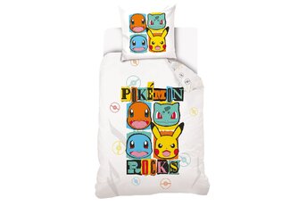 Pokemon Dekbedovertrek, Rocks - Katoen - Gratis bezorgd