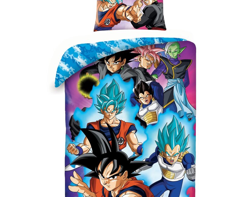 Dragon Ball Z Dekbedovertrek, Shonen - Eenpersoons - 140 x 200 cm - Katoen