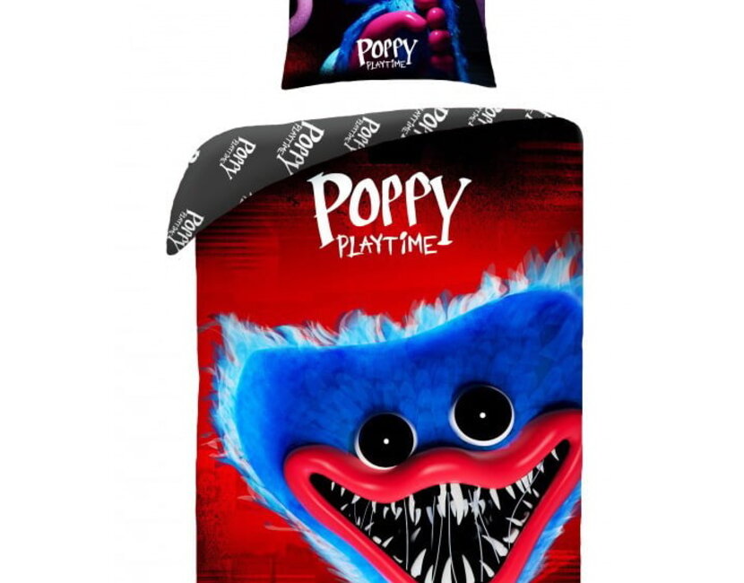 Poppy Playtime Dekbedovertrek Huggy Wuggy - Katoen