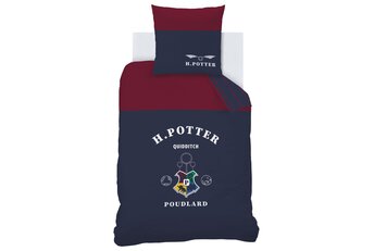Harry Potter Dekbedovertrek Stripe - Katoen - Gratis bezorgd