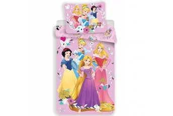 Disney Princess Dekbedovertrek  Pink - Katoen