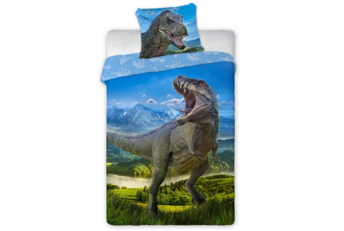 Dinosaurus Dekbedovertrek T-Rex - Katoen - Gratis bezorgd
