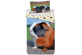 Animal Pictures Dekbedovertrek, Cavia - Katoen