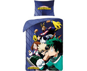 My Hero Academia Dekbedovertrek, All Might - 140 x 200 cm + 70 x 90 cm - Katoen