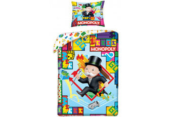 Monopoly Dekbedovertrek - Katoen - Gratis bezorgd
