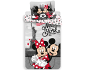 Disney Minnie Mouse Dekbedovertrek, New York - 140 x 200 + 60 x 80 - Katoen