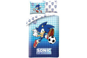 Sonic Dekbedovertrek, Voetbal - Polyester - Gratis bezorgd