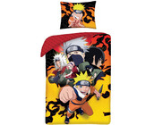 Naruto Dekbedovertrek,  Squad - 140 x 200 cm + 70 x90 cm - Katoen
