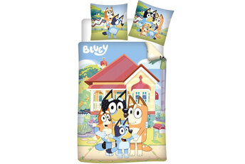 Bluey Dekbedovertrek Happy Home - Flanel - Gratis bezorgd