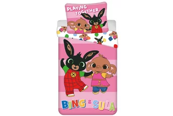 Bing Bunny Dekbedovertrek Playing Together - Katoen