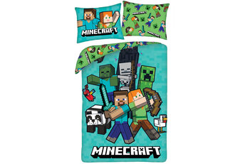 Minecraft Dekbedovertrek Fight Mode - Polyester