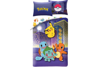 Pokemon Dekbedovertrek, City - Polyester - Gratis bezorgd