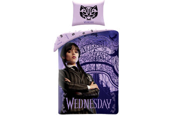 Wednesday Dekbedovertrek, Nevermore Academy - Katoen